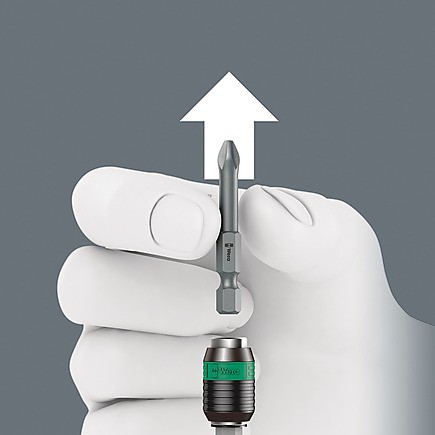 Bộ mở vít Wera Kraftform Kompakt 60 RA cán vít tự động gồm 17 cái Wera 05051040001