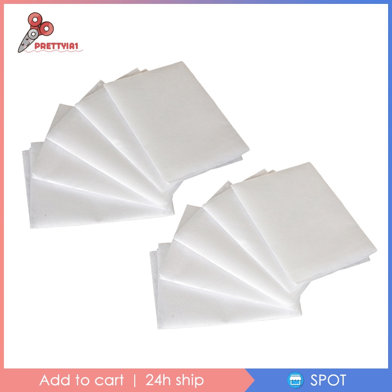 Set 10 giấy chuyển vải thêu tan trong nước