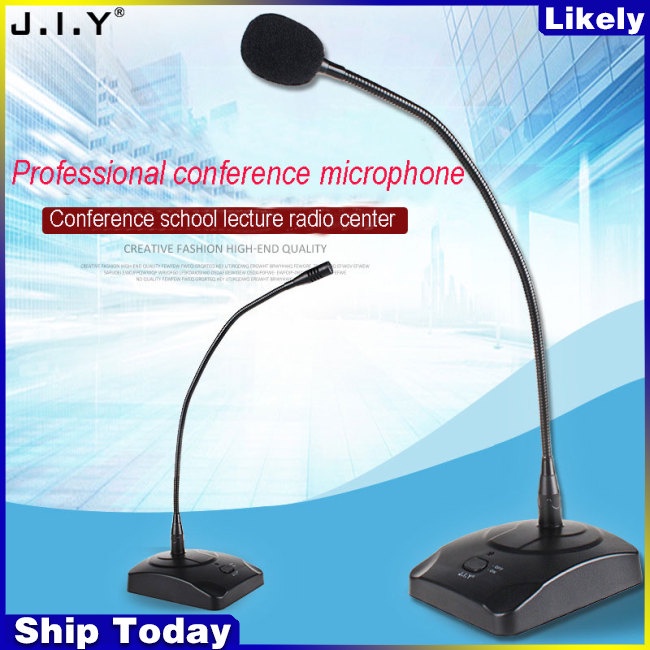 Micro Để Bàn Chuyên Nghiệp Độ Nhạy Cao Có Dây