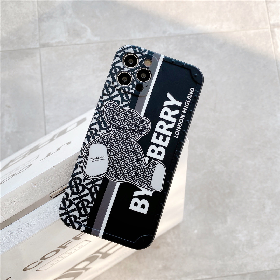 Ốp điện thoại bằng nhựa mềm hình gấu hoạt hình dễ thương cho iPhone12 mini 11 PRO MAX 7 / 8plus SE2020 X / XS XR XSMAX | BigBuy360 - bigbuy360.vn