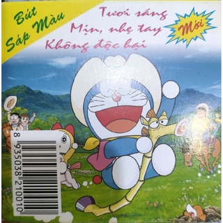 Bút chì màu sáp Hada - 10 màu