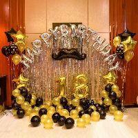SET2 RÈM KIM TUYẾN 2M CHỮ HAPPYBIRTHDAY VÀ 50 BÓNG NHŨ BƠM KEO(CHAT VỚI SHOP ĐỂ CHỌN MÀU BÓNG NHŨ)
