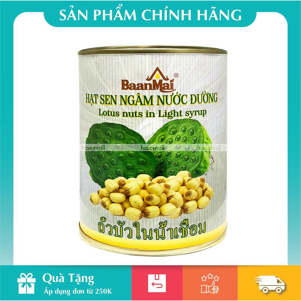 [HÀNG CHÍNH HÃNG] Hạt Sen Ngâm Nước Đường 560gr