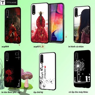 Ốp dẻo Samsung A50-70 hình Bỉ ngạn hoa