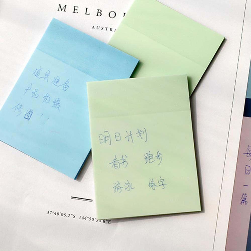 Giấy Ghi Chú Trong Suốt Chống Thấm Nước Tiện Lợi