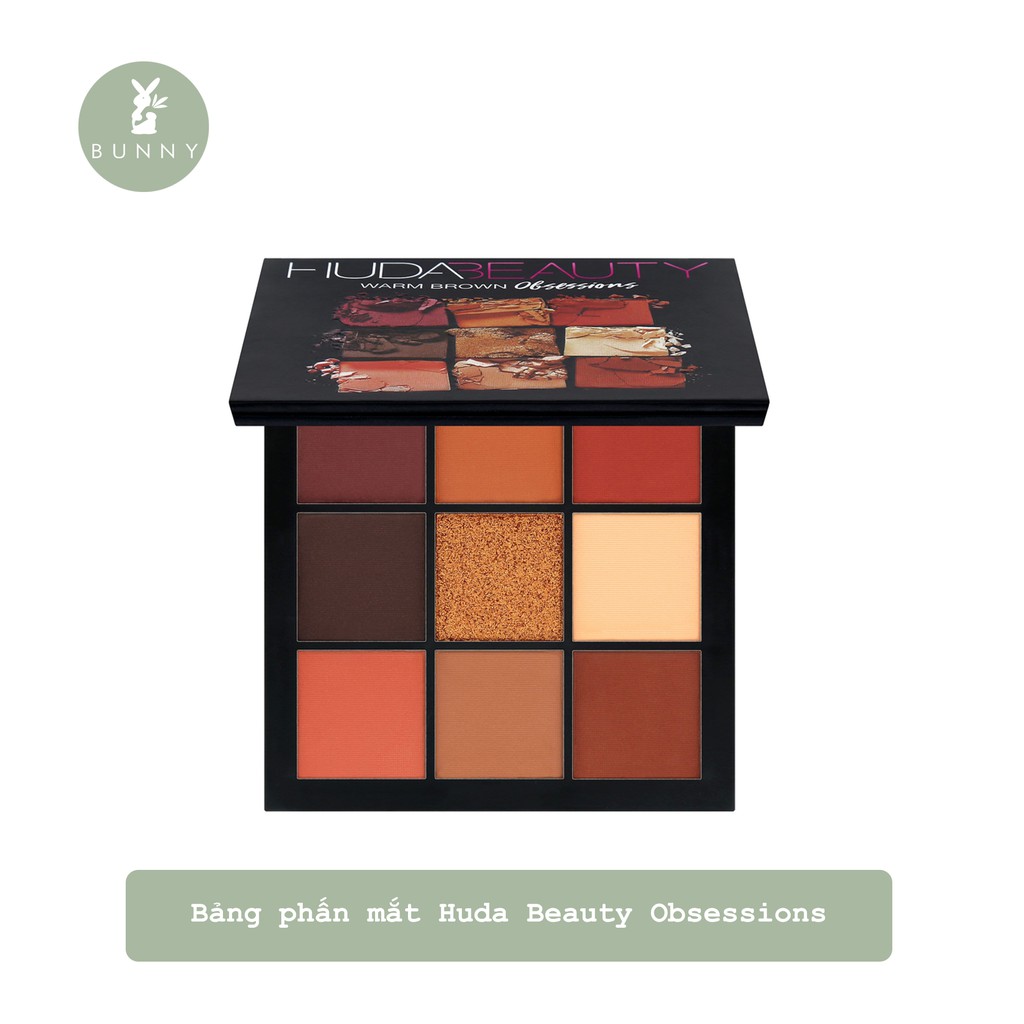 Bảng phấn mắt Huda Beauty Obsessions - Bunny Beauty Hàng Đủ Bill