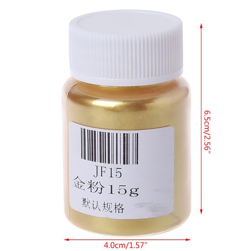 lucky* 15g Edible Flash Glitter Golden Powder  Decorating Food Cake Baking DIY Powder