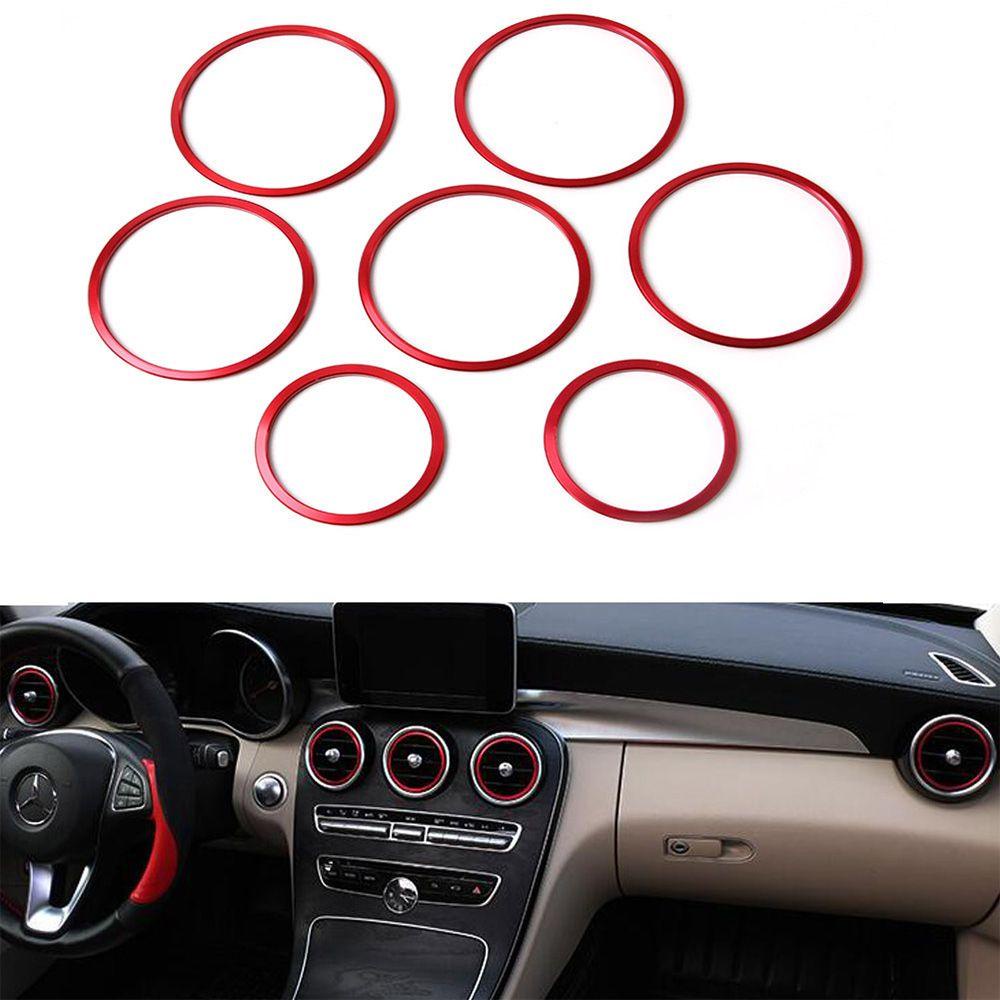 BTLIMER Set 7 Vòng Đệm Ống Xả AC Dễ Dàng Cài Đặt Cho Benz C GLC W205