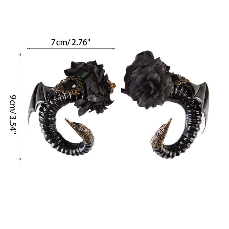 Cài Tóc Hình Sừng Quỷ Hóa Trang Halloween