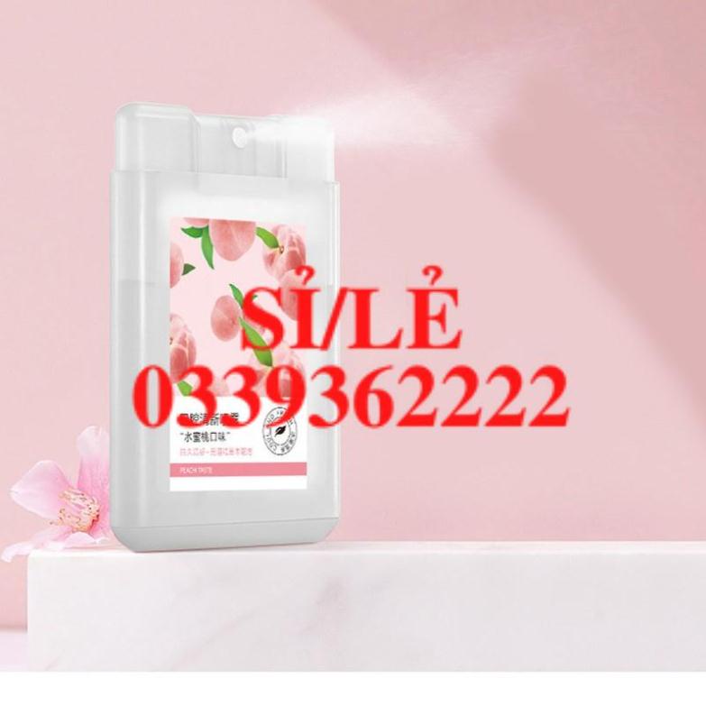 [ HAIANHSHOP ] Hộp xịt thơm miệng hương Đào thơm mát - Xịt thơm miệng HEYXI vị Đào