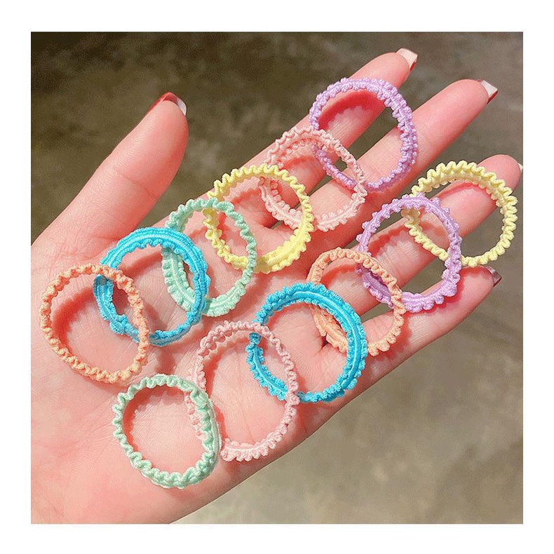 Băng Đô Cài Tóc Không Gây Hại Màu Kẹo Dễ Thương Cho Bé Gái