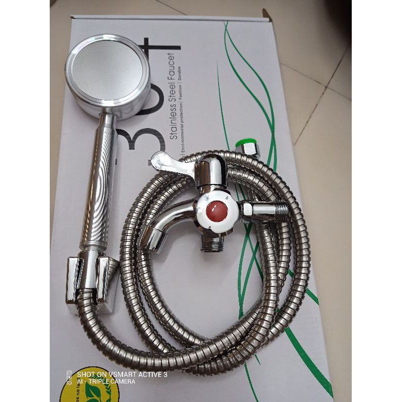 Vòi củ sen lạnh tăng áp, vòi củ sen, vòi hoa sen tăng áp Thailand