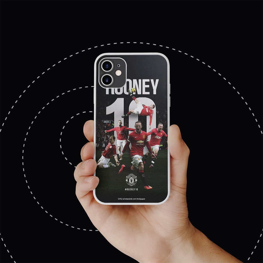 Ốp lưng wayne rooney MU all style poster pro 13 11 12 promax 7 8 plus xs X Xr  FOO20222478