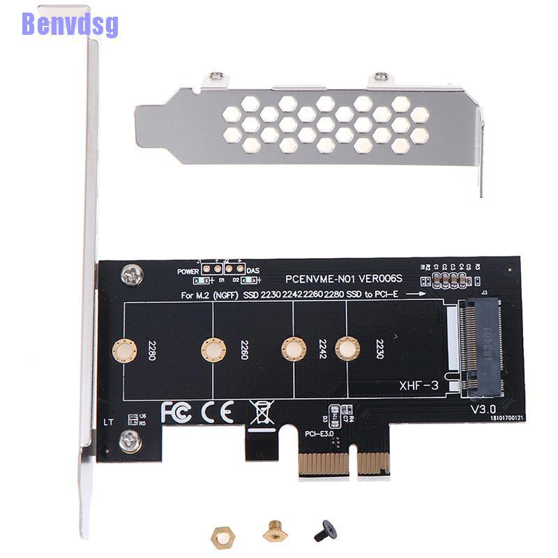 Bộ chuyển đổi Pcie To M2 3.0 X1 sang Nvme Ssd hỗ trợ 2230 2242 2260 | BigBuy360 - bigbuy360.vn