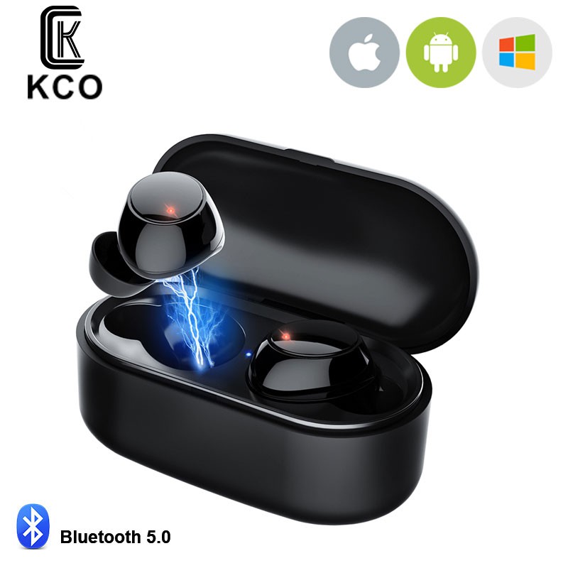 Tai nghe KCO Y1 không dây Bluetooth nhét tai kết nối tự động cho iOS &amp; Android