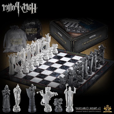 Bộ cờ vua trò chơi thiết kế phong cách Harry Potter cao cấp