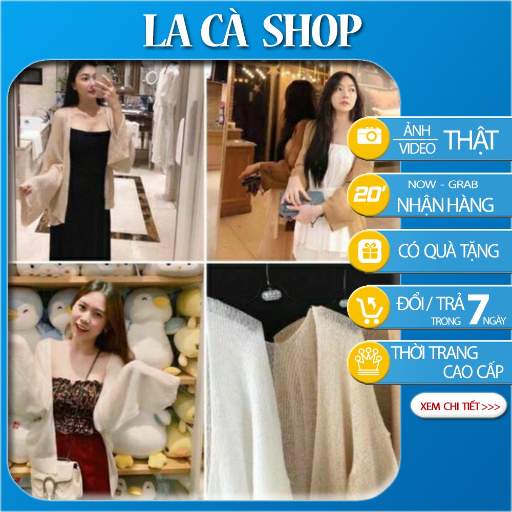 [ ảnh thật + quà tặng ] Áo cardigan mỏng mặc siêu xinh - Đồ đi biển hot hit 2021