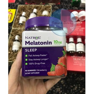 [SẴN+BILL US] Kẹo ngủ Natrol Melatonin 10mg