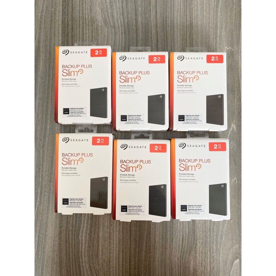 Ổ cứng di động 5Tb Đến 1Tb Seagate Backup Plus Usb 3.0 Tặng túi đựng | BigBuy360 - bigbuy360.vn