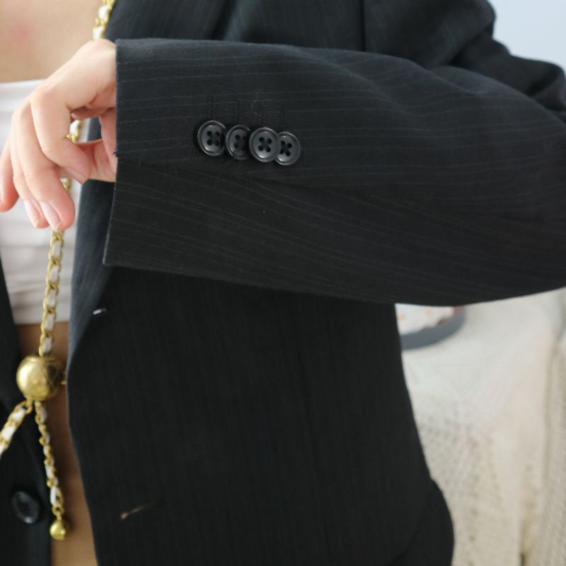 BLAZER MENSWEAR đen sọc