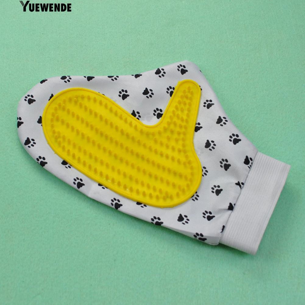 Găng tay tắm massage cho chó mèo