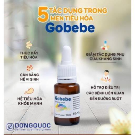 [GIÁ GỐC] Gobebe hỗ trợ điều trị rối loạn tiêu hoá ở trẻ nhỏ