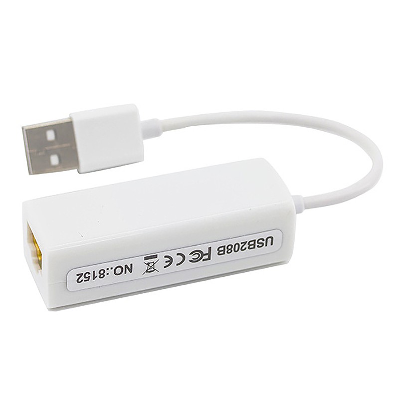 Bộ Chuyển Đổi Usb 2.0 Sang Rj45 10 / 100mbps Cho Tablet / Pc / Laptop | BigBuy360 - bigbuy360.vn