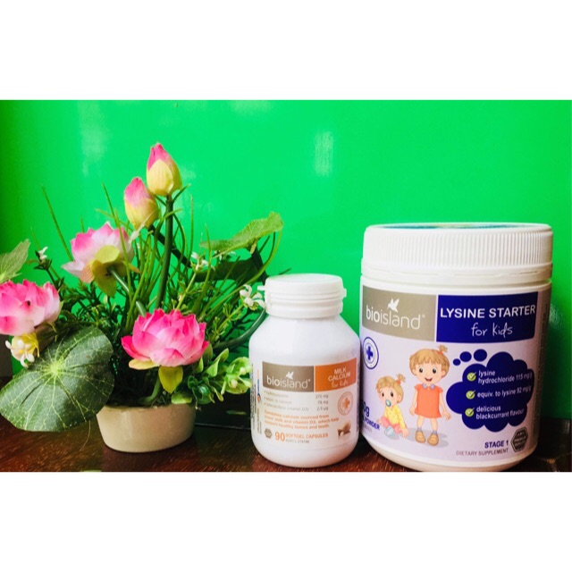 Bột tăng chiều cao Bio Island Lysine