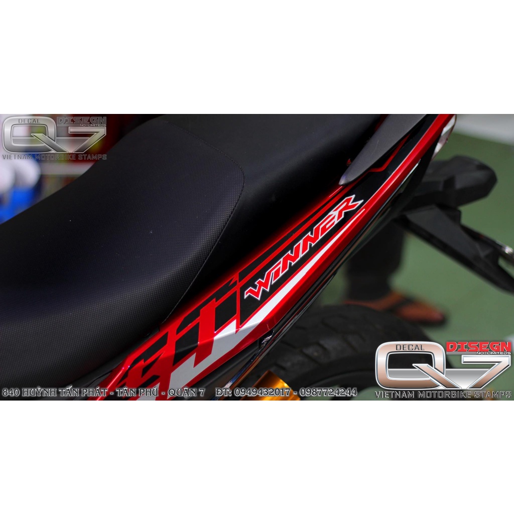 Tem Rời WINNER V1 ĐỎ ĐEN