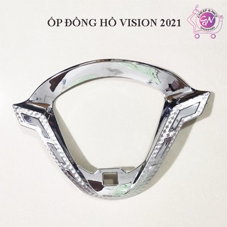 Ốp viền mặt đồng hồ xi mạ crom vision 2021