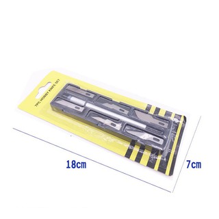 bộ dao trạm trổ khắc tỉa 7 chi tiết