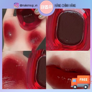 Son môi dưỡng ẩm sâu kiêm luôn má hồng Gella's