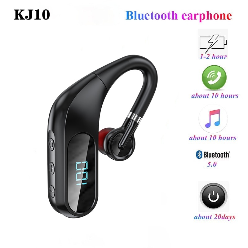 Tai Nghe Không Dây Bluetooth 5.0 model KJ10 TWS Tương Thích Với Các Mẫu Điện Thoại Apple, Samsung, Huawei