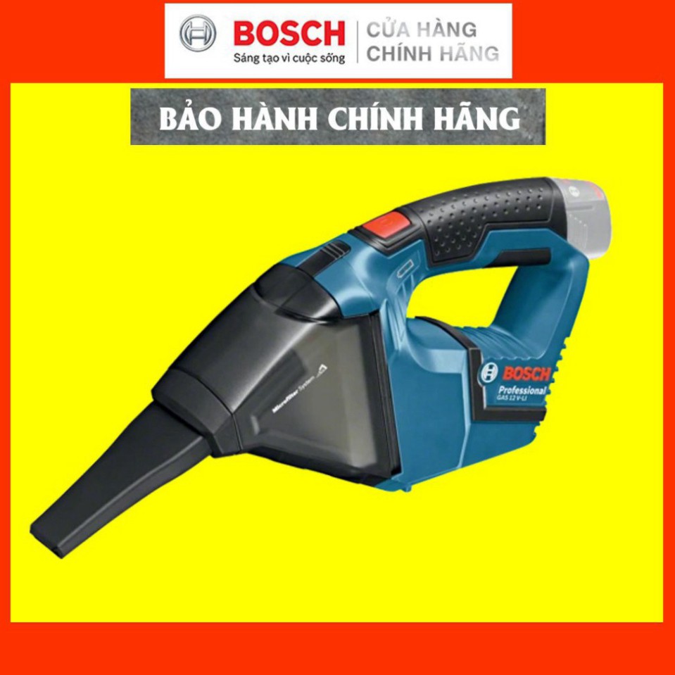 [HÀNG CHÍNH HÃNG] Máy Hút Bụi Dùng Pin Bosch GAS 12V LI (Không kèm pin và sạc) , Giá Cạnh Tranh, Chất Lượng Hàng Đầu