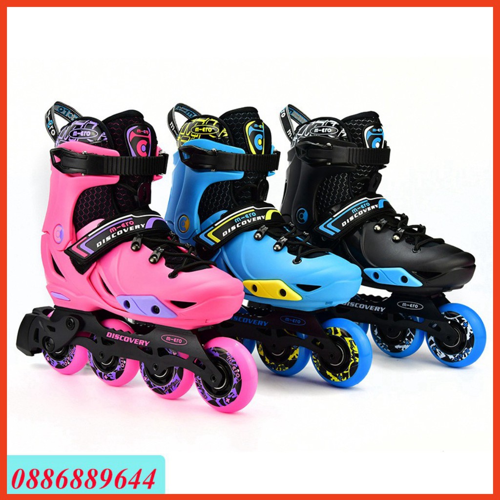 Giày Patin Trẻ Em Micro Discovery Form Nhựa 2 Lớp – 2 Màu CentosyShopPatin