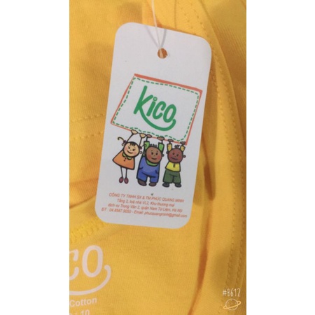 Áo ba nỗ cottong trẻ em Kico chính hãng (giá thanh lý)