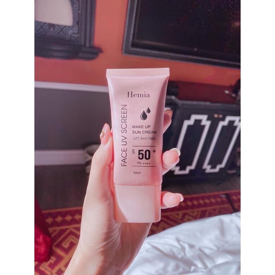 Hemia - Kem Chống Nắng Hemia - Trắng Da - Nâng Tone( Chính Hãng ) | BigBuy360 - bigbuy360.vn