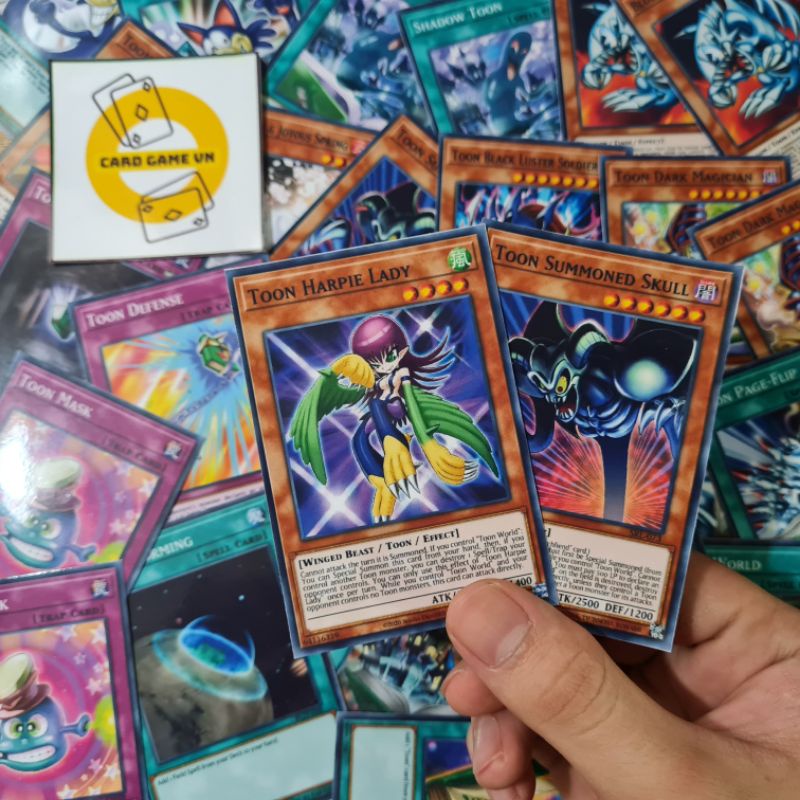 [BÀI IN] Bài YuGiOh - Hộp Thẻ Bài FullBox - Bộ 54 lá bài Toon World của Pegasus ( Pegasus Deck ) - Card Game VN