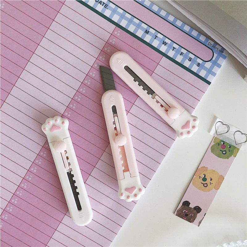 Dụng cụ cắt giấy hình chân mèo đáng yêu