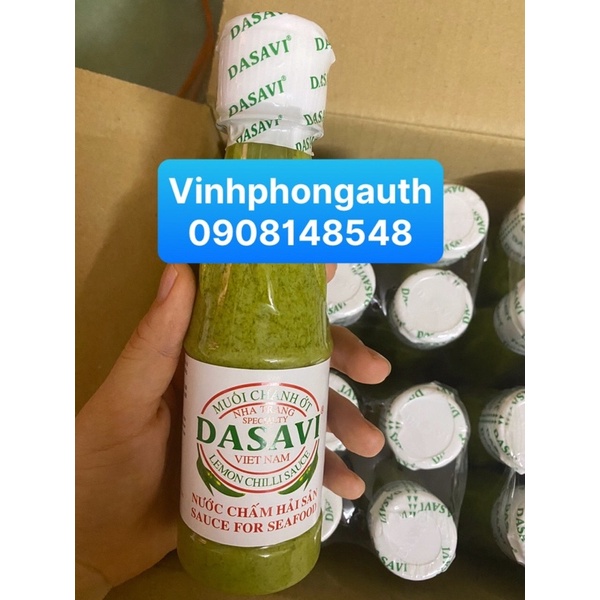 Muối ớt xanh chấm hải sản dasavi 260gr