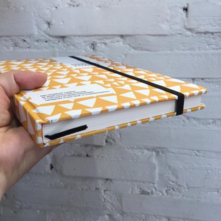Sổ tay Crabit Geometric vàng - dotgrid