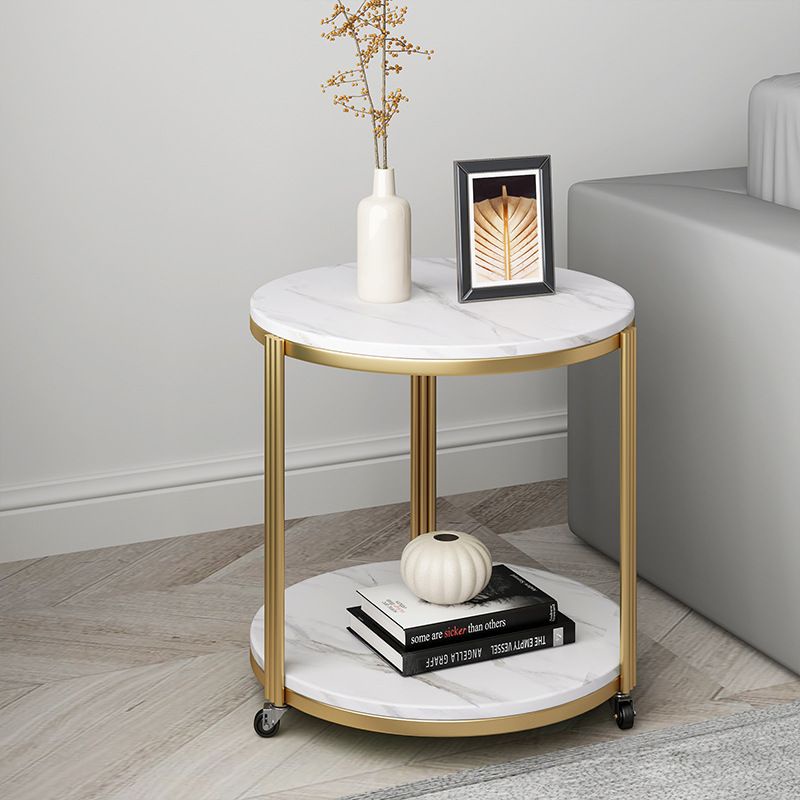 Bàn trà đơn tab kệ dành cho sofa thiết kế đơn giản kt c55xr40cm