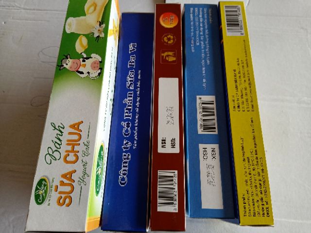 Combo 5 bánh sữa
