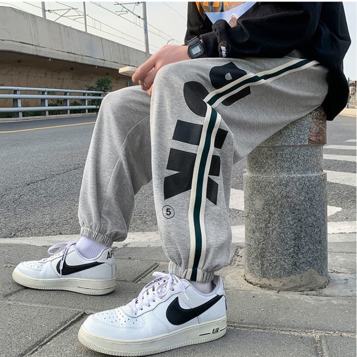 Quần Jogger Thể Thao Dáng Rộng Có size M-5XL Năng Động Thời Trang Dành Cho Nam