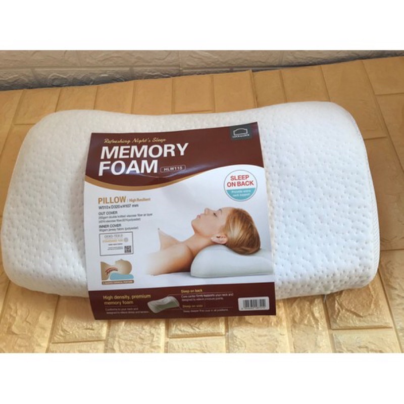 Gối Memory Foam High Resillent Lock&Lock HLW115