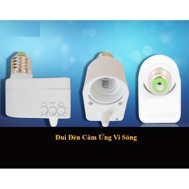 ĐUI ĐÈN CẢM ỨNG VI SÓNG E27 - DC751