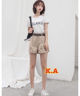 Quần kaki đùi gập gấu(không thắt lưng )K&A