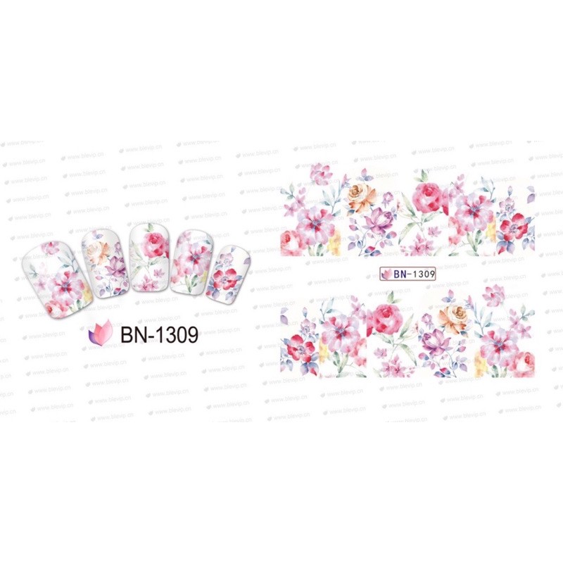 Sticker nước dán móng tay chân