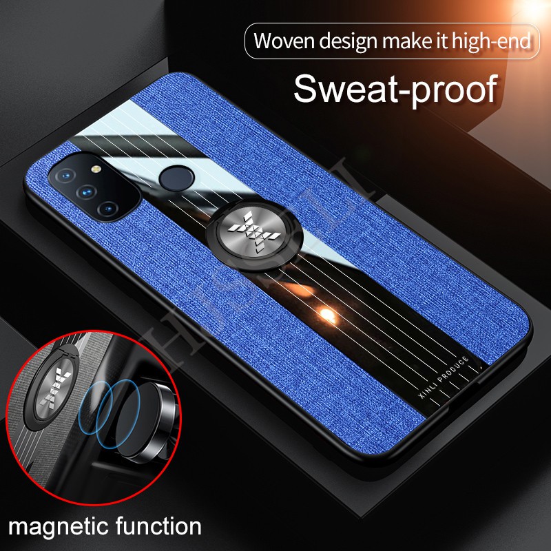 Ốp Điện Thoại Silicone Mềm Có Vòng Đỡ Cho OnePlus Nord N10 5G N 10