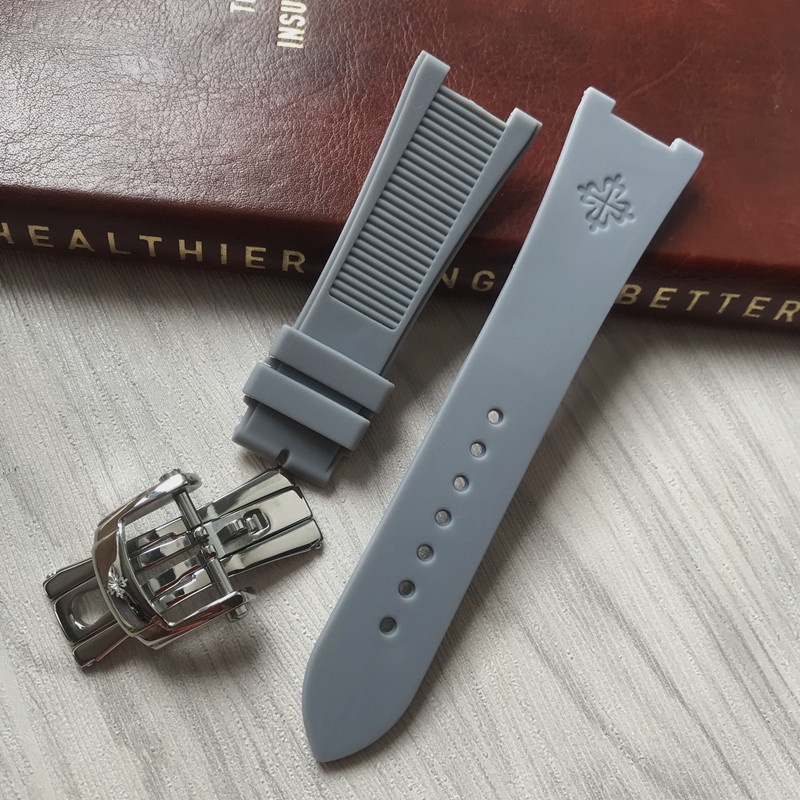 PATEK PHILIPPE Dây Đeo Thay Thế 24mm Bằng Silicon Cao Su Cho Đồng Hồ Palk PHILIPPE